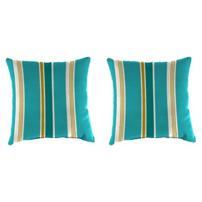 Stripe Outdoor 20-Inch Throw Pillows | Bed Bath & Beyond