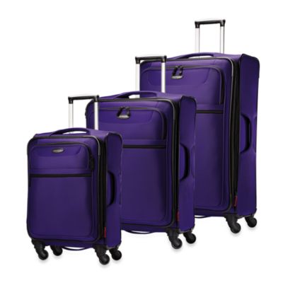 purple suitcases for sale