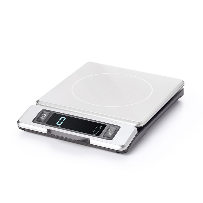 Oxo Good Grips Stainless Steel Scale With Pull Out Digital Display Bed Bath Beyond