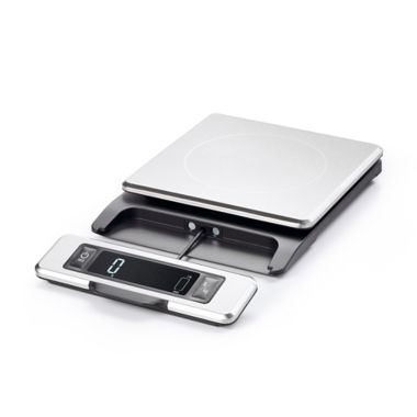 OXO Good Grips&reg; Stainless Steel Scale with Pull-Out Digital Display. View a larger version of this product image.