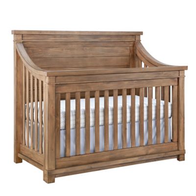 rustic pine crib
