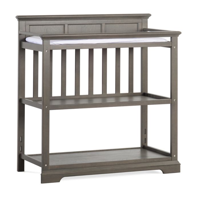 Child Craft Kelsey Changing Table In Grey Buybuy Baby