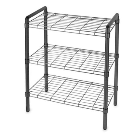 3 Tier Adjustable Storage Rack Bed, Three Tier Storage Shelves
