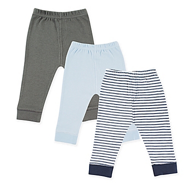 Luvable Friends&reg; Size 0-3M 3-Pack Pants in Navy. View a larger version of this product image.