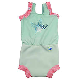 Splash About Happy Nappy™ Dragonfly Swimsuit in Green