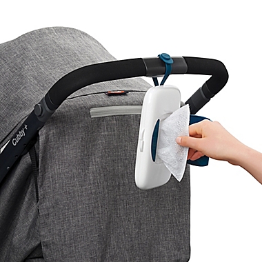 OXO tot&reg; On-the-Go Wipes Dispenser in Navy. View a larger version of this product image.