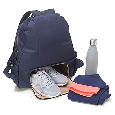 Storksak&reg; Hero Backpack Diaper Bag in Navy. View a larger version of this product image.