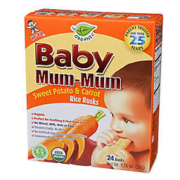 Hot-Kid® 24-Count Baby Mum-Mum® Sweet Potato and Carrot Rice Biscuits