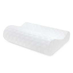 Therapedic® Classic Contour Side/Back Sleeper Memory Foam Pillow in White