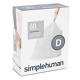 simplehuman® Code D 20-Liter Custom Fit Liners