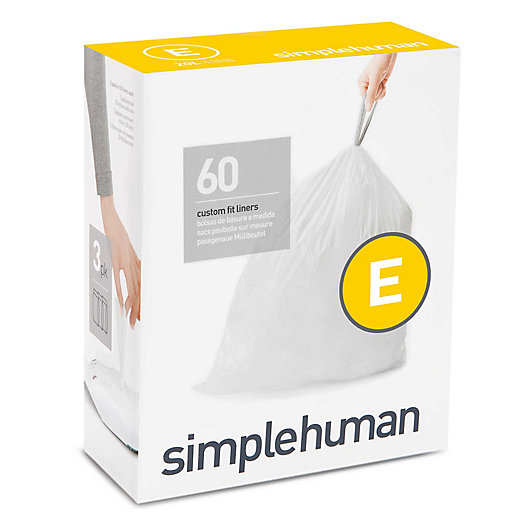 Alternate image 1 for simplehuman® Code E 20-Liter Custom Fit Liners