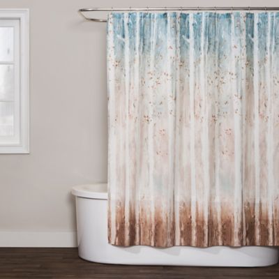 woodland shower curtain