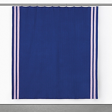 Calvin Klein George 72-Inch x 72-Inch Shower Curtain in Cobalt. View a larger version of this product image.