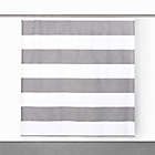 Alternate image 1 for Calvin Klein Donald Shower Curtain in White/Black
