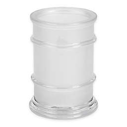 SKL Home Tia Glass Tumbler in White