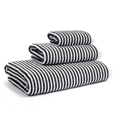 black and white towels amazon