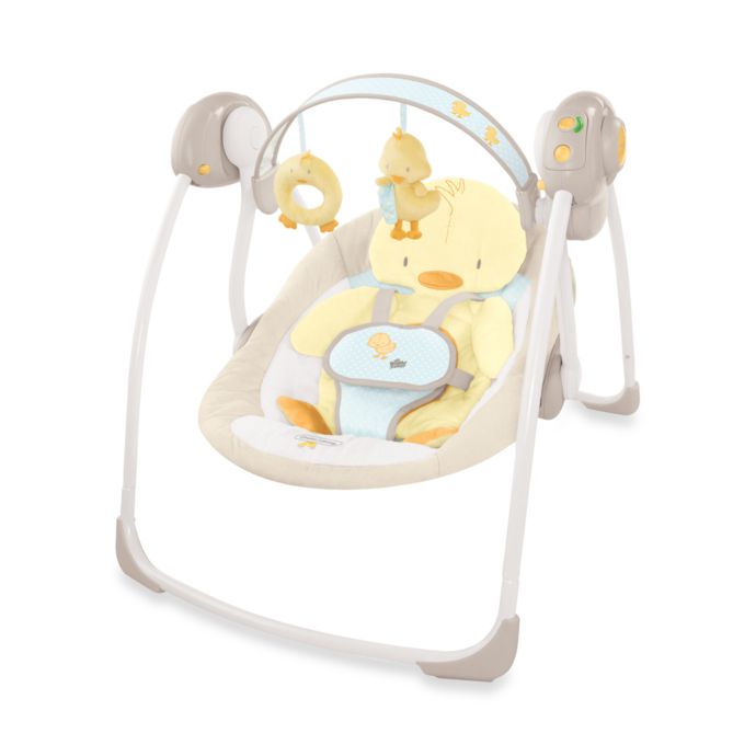 Comfort Harmony Portable Swing In Duckling Buybuy Baby