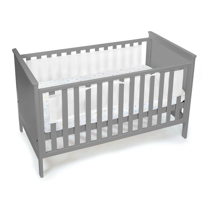 Breathablebaby Classic Solid End Breathable Mesh Crib Liner