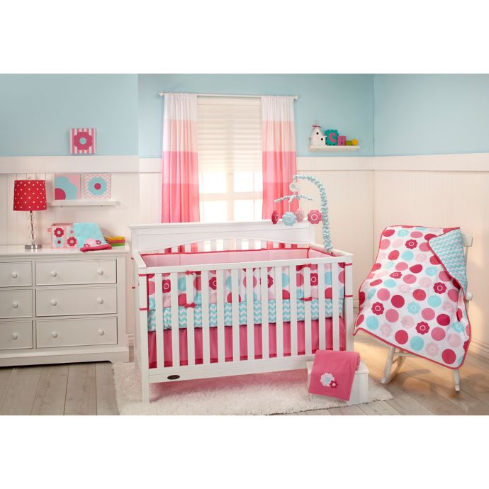 Little Bedding By Nojo Tickled Pink Crib Bedding Collection Bed