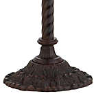Alternate image 7 for JONATHAN Y&trade; Dragonfly Torchiere LED Floor Lamp with Tiffany Glass Shade