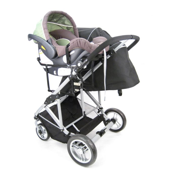 nuna baby double stroller