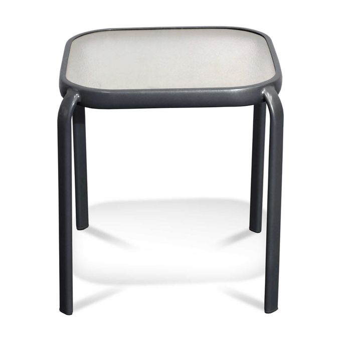 Never Rust Aluminum Outdoor End Table