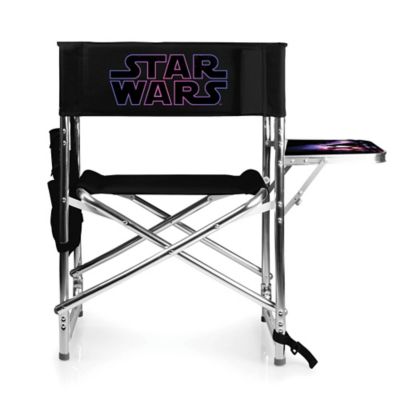 Picnic Time&reg; Star Wars&trade; Canvas Sports Chair in Black