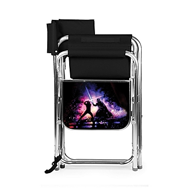 Picnic Time&reg; Star Wars&trade; Canvas Sports Chair in Black. View a larger version of this product image.