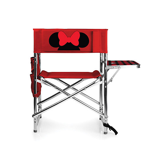 Alternate image 1 for Picnic Time® Disney® Minnie Mouse Sports Chair in Red