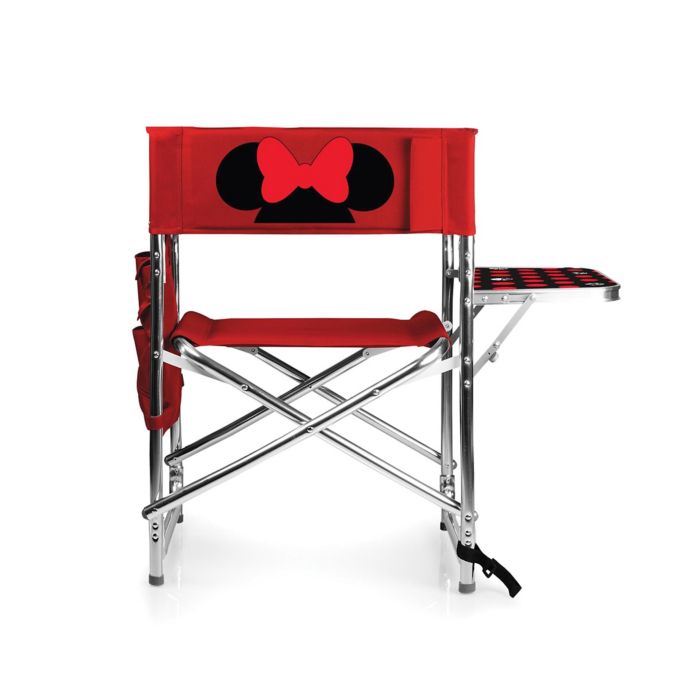 Picnic Time Disney Minnie Mouse Sports Chair In Red Bed Bath