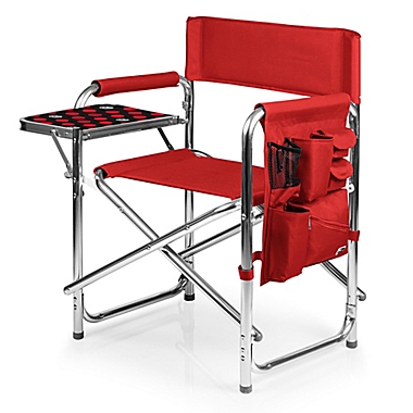 Picnic Time&reg; Canvas Chair in Red. View a larger version of this product image.