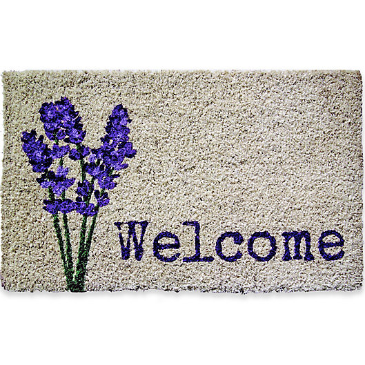 Alternate image 1 for Entryways Lavender Welcome 18\