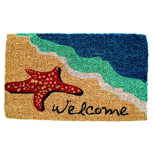 Alternate image 1 for Entryways Starfish Welcome 18\