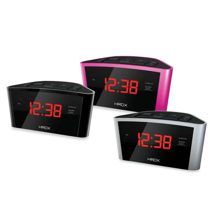 HMDX Eclipse Alarm Clock | Bed Bath & Beyond