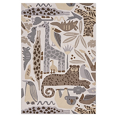 Nourison Bailey Tropical Animal Rug. View a larger version of this product image.
