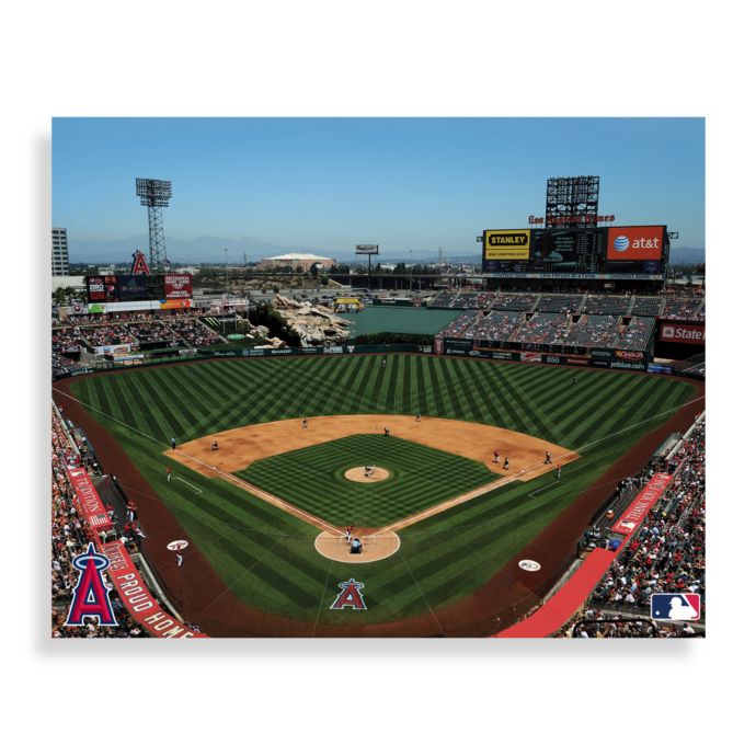 Mlb Los Angeles Angels Of Anaheim Stadium Canvas Wall Art Bed Bath Beyond