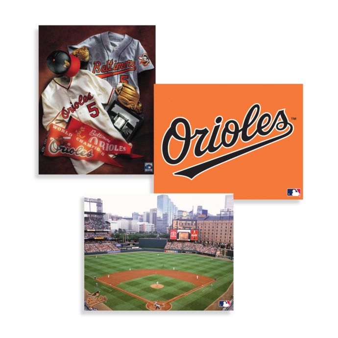 mlb-baltimore-orioles-canvas-wall-art-bed-bath-beyond