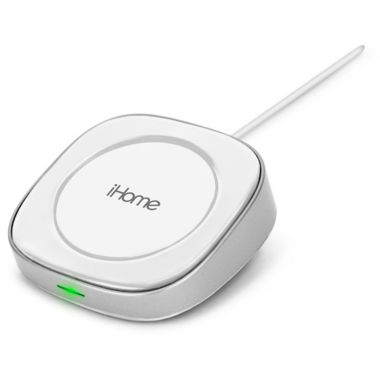 iHome&reg; 5W Qi Wireless Charging Swivel Stand in White. View a larger version of this product image.