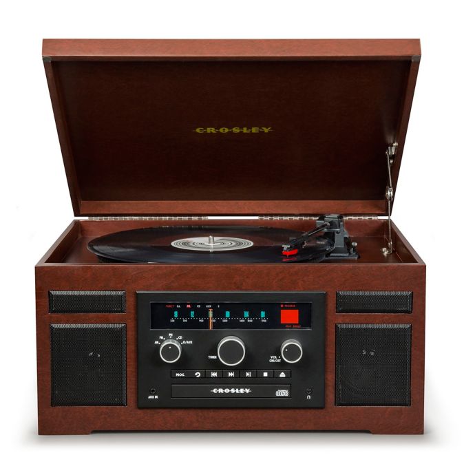 Crosley Patriarch Bluetooth® Entertainment Center Turntable Bed Bath