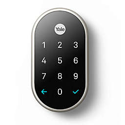 Nest X Yale Lock with Nest Connect in Satin Nickel