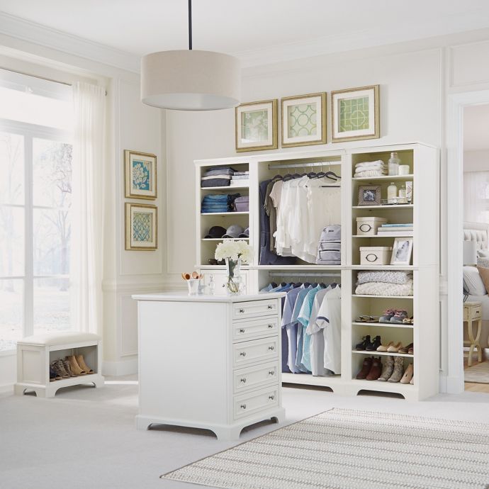 Closets Bed Bath Beyond
 - Home Styles Naples 5 Piece Closet Organizer Bed Bath Beyond