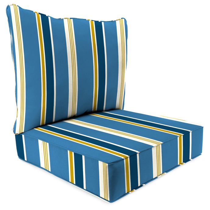 Jordan Manufacturing Heatwave Stripe Outdoor 24-Inch Deep Seat Chair ...