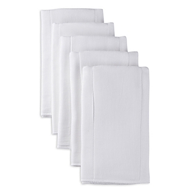 Gerber&reg; Gauze 5-Pack Prefolded Cotton Diapers. View a larger version of this product image.