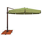 Alternate image 0 for Sunbrella&reg; Bali 11&#39; Square Umbrella Canopy Replacement in Green