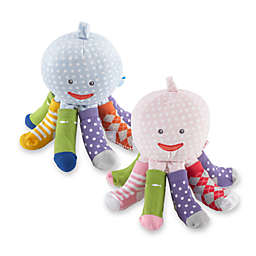 Baby Aspen "Mr. Sock T. Pus" Plush Octopus Sock Set (4-Pack)