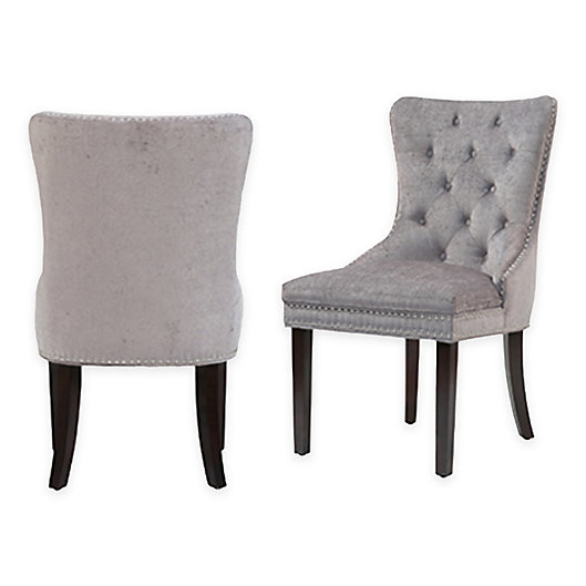 Chic Home Velvet Upholstered Dining, Chic Home Dining Chairs