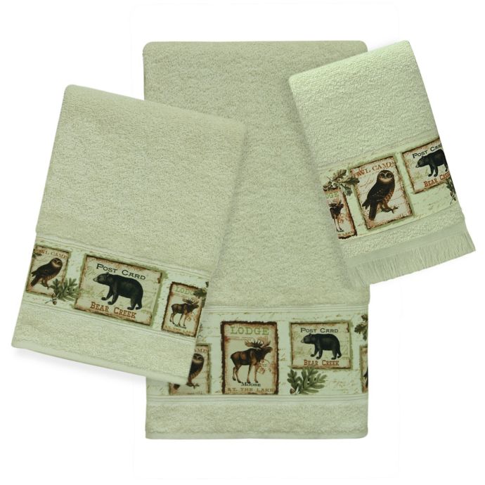 Bacova Lodge Memories Fingertip Towel Bed Bath and Beyond Canada