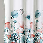 Alternate image 1 for Triangle Home Flora Shower Curtain in Blue