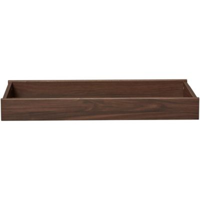 walnut changing table dresser