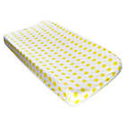 Alternate image 0 for Hello Spud Organic Cotton Happy Sun Changing Pad Cover in Yellow